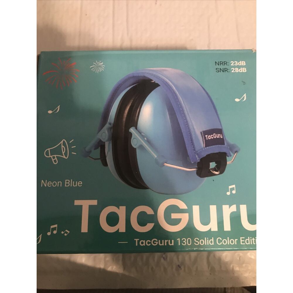 TacGuru Kids Hearing Protection Earmuffs - Passive Noise Reducing Ear Protection